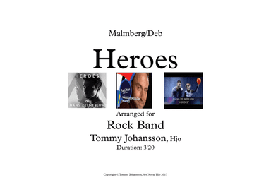 Heroes (arr. Tommy Johansson, Hjo)