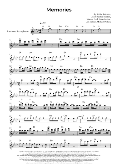 Memories (arr. Alliance Edition)