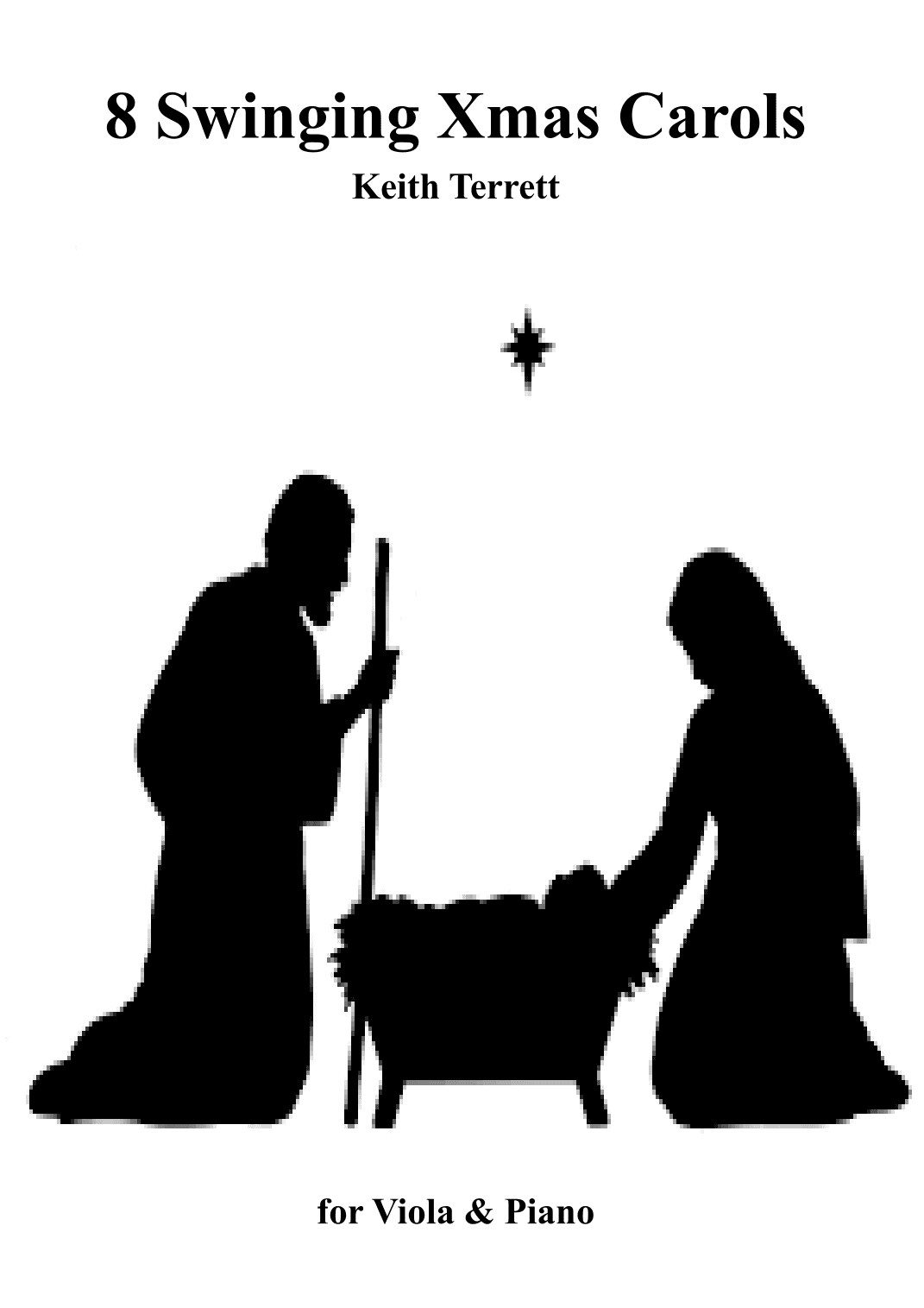 8 Swinging Xmas Carols for Viola & Piano (arr. Keith Terrett)