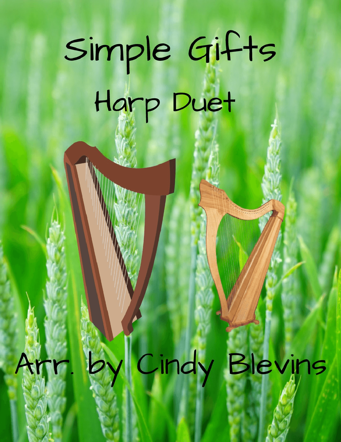 Simple Gifts, for Harp Duet (arr. Cindy Blevins)