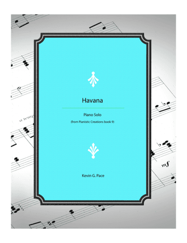Havana - piano solo