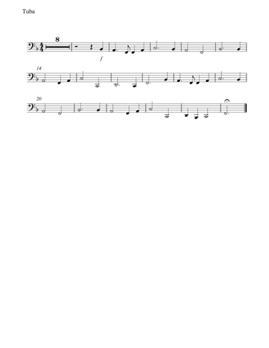 Auld Lang Syne Brass Quintet (arr. Darren Sheriff)