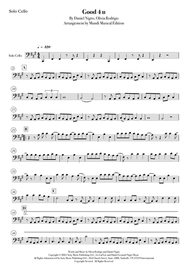 Good 4 U (arr. Mundi Musical Edition)