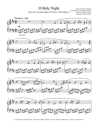 O Holy Night (arr. Pam Asberry)
