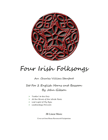 4 Irish Folksongs set for 2 English Horns and Bassoon Trio (arr. Charles Stanford, John Gibson)