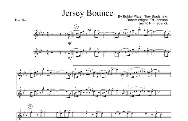 Jersey Bounce (arr. P. R. Frederick)