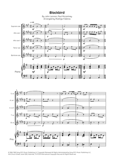 Blackbird (arr. Rodrigo Faleiros)