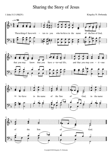 Sharing the Story of Jesus