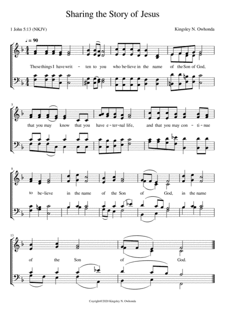 Sharing the Story of Jesus