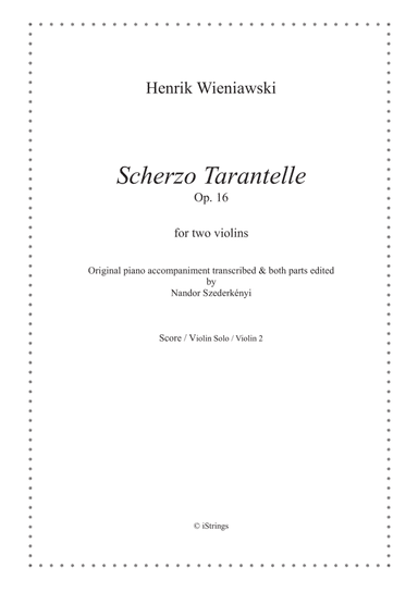 Scherzo Tarantelle (arr. N. Szederkenyi)