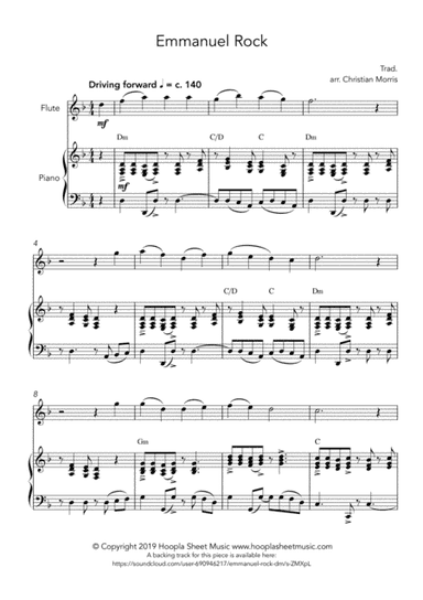 Emmanuel Rock (O Come, O Come Emmanuel) (arr. Hoopla Sheet Music)