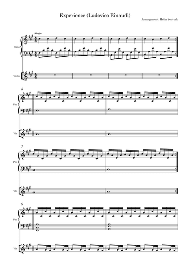 Experience - Ludovico Einaudi