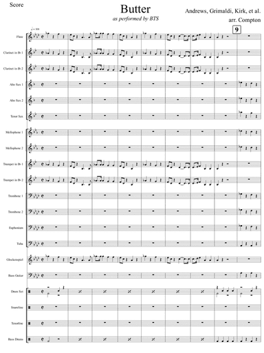 Butter (arr. Michael Compton)