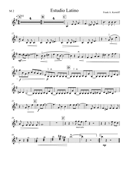 Estudio Latino Mandolin 2 part