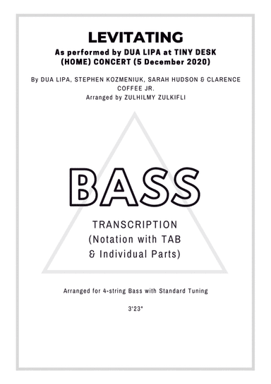 Levitating (arr. Zulhilmy Zulkifli)