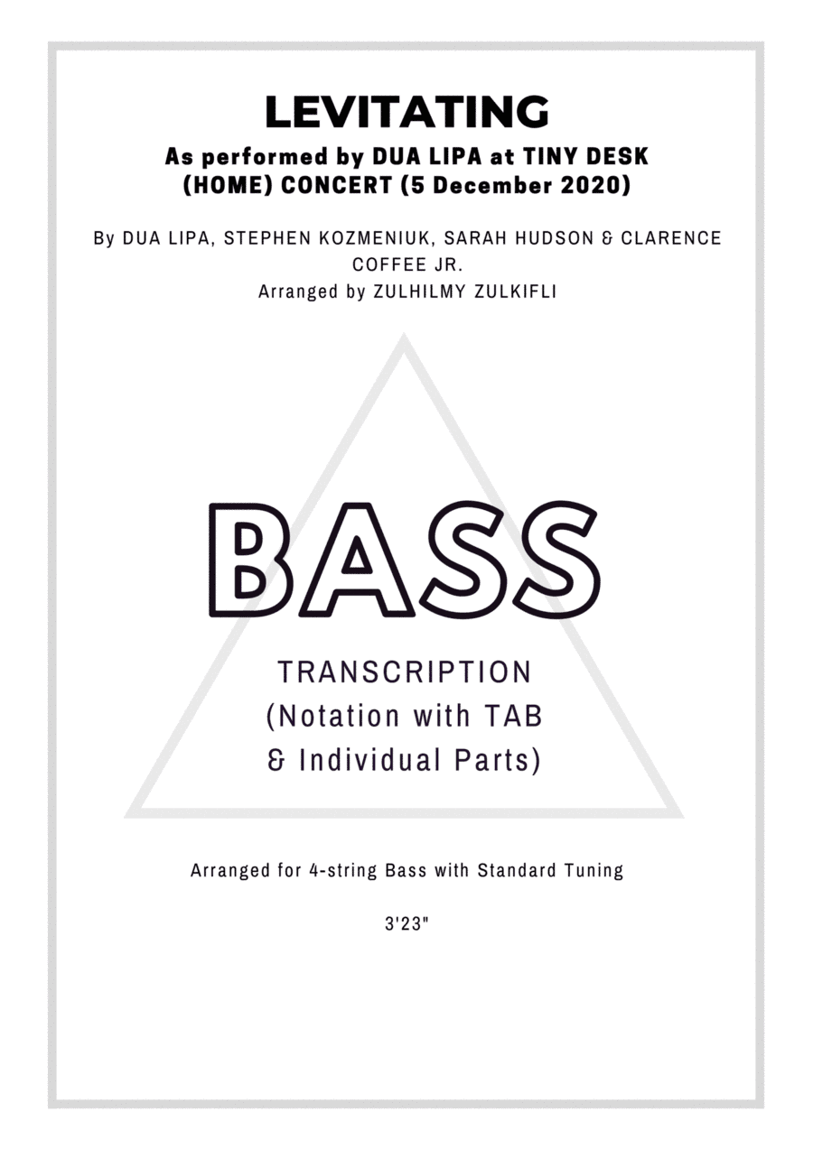 Levitating (arr. Zulhilmy Zulkifli)