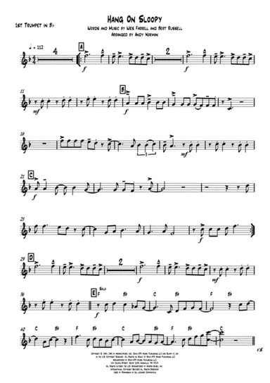 Hang On Sloopy (arr. Andy Norman)