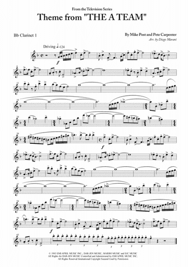 Theme From "the A Team" (arr. Diego Marani)