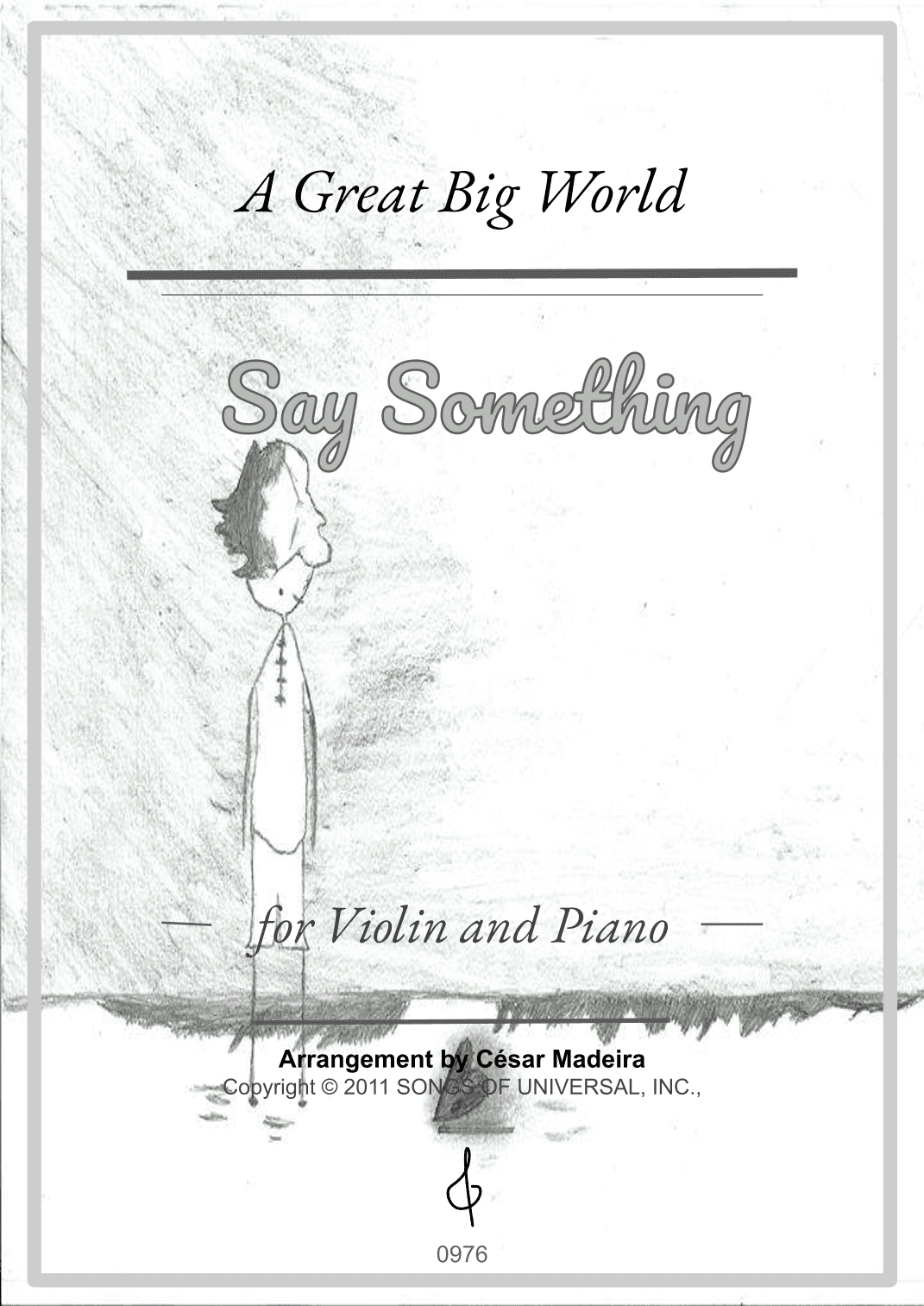 Say Something (arr. César Madeira)