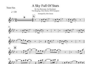 A Sky Full Of Stars (arr. Alex Souza)