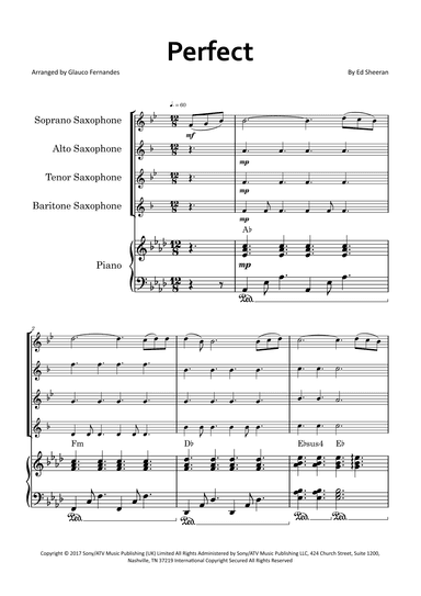Perfect (arr. Glauco Fernandes)