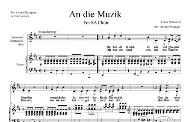 An die Muzik (arr. Alvaro Metzger)