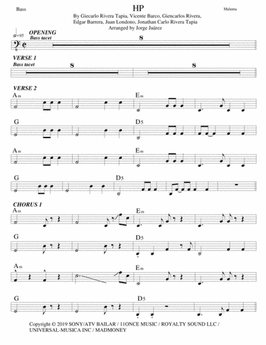 Hp (arr. Jorge Juárez)