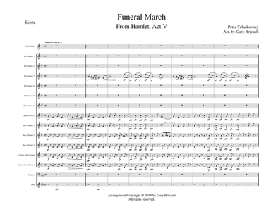 Funeral March from Hamlet, Act V (arr. Gary Bricault)