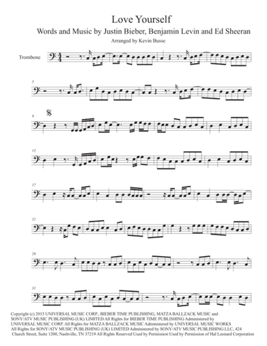 Love Yourself (arr. Kevin Busse)