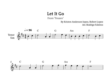 Let It Go (arr. Rodrigo Faleiros)