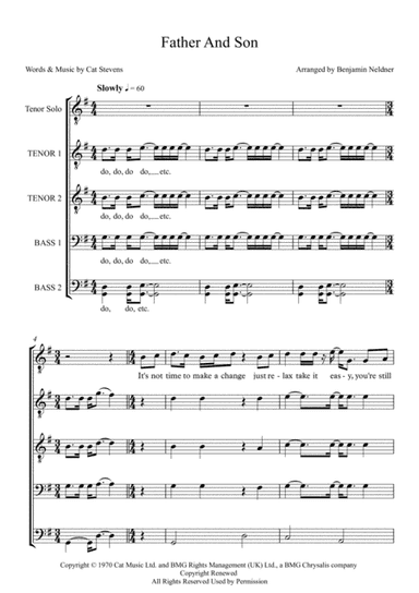 Father And Son (arr. Benjamin Neldner)