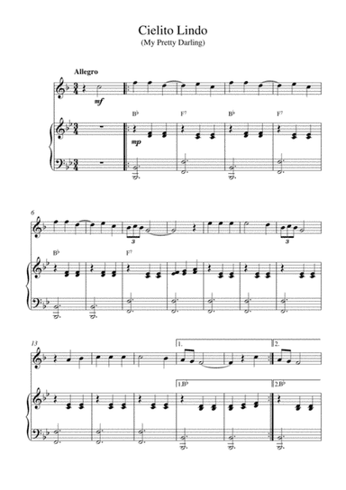 Cielito Lindo (My Pretty Darling) (arr. Kaiserin Rebecca)