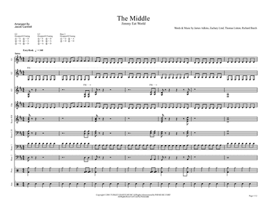 The Middle (arr. Jacob Thomas Cantrell)