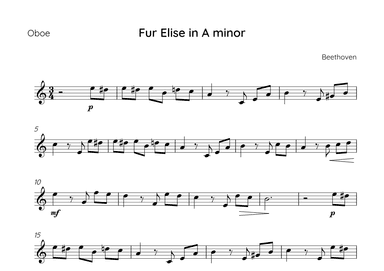 Fur Elise (arr. Sales)