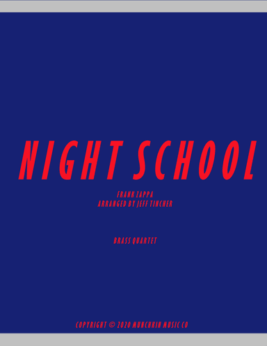 Night School (arr. Jeff Tincher)
