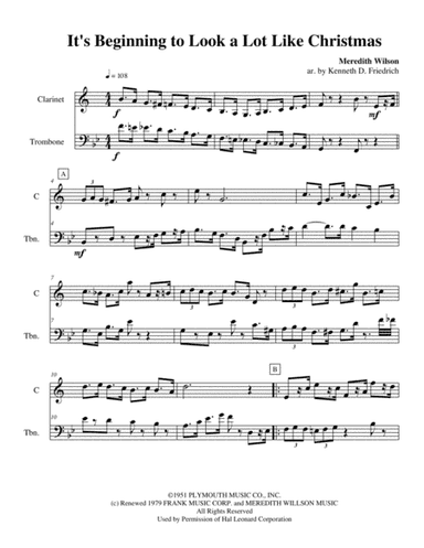 It's Beginning To Look Like Christmas (arr. Kenneth D. Friedrich)