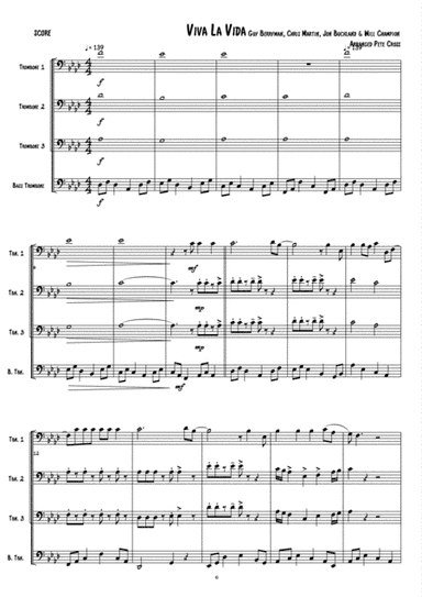 Viva La Vida (arr. Pastor Pete Cross)