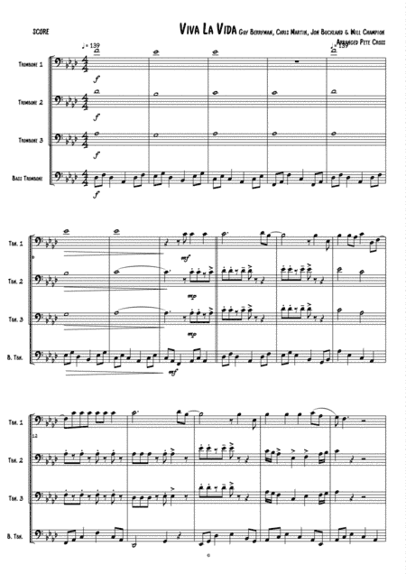 Viva La Vida (arr. Pastor Pete Cross)
