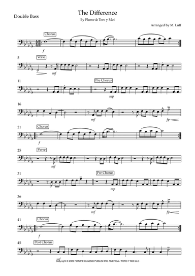 The Difference (arr. Matt Luff)