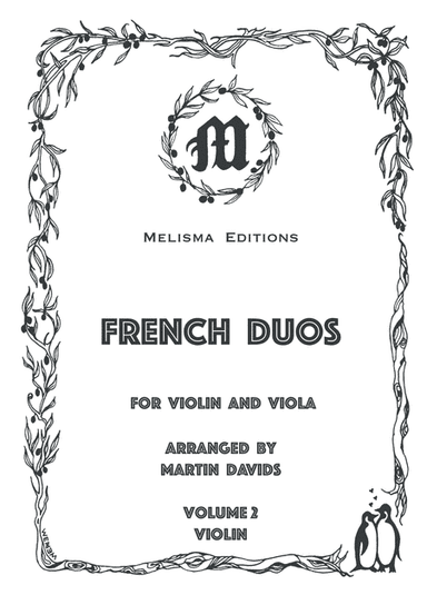 French Duos, Volume 2, violin part (arr. Martin Davids)