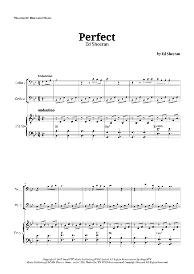 Perfect (arr. Langanho)