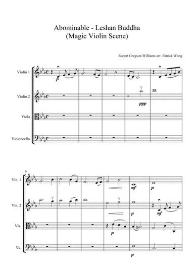 Leshan Buddha (arr. Patrick Wong)