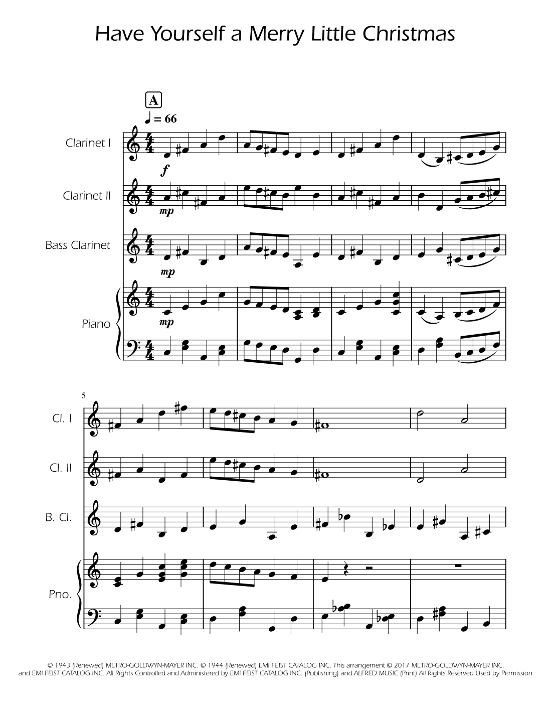 Have Yourself A Merry Little Christmas (arr. Ygor Nunes)