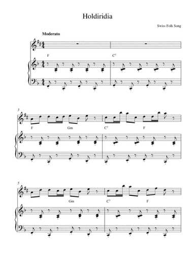 Holdiridia (arr. Kaiserin Rebecca)