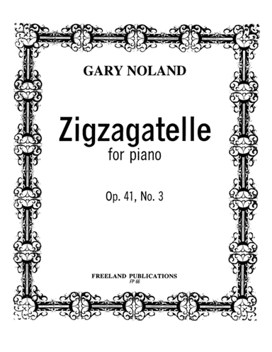 "Zigzagatelle" for piano, Op. 41, No. 3