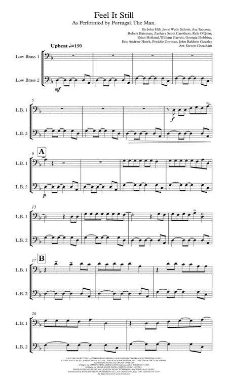 Feel It Still (arr. Steven Cheatham)