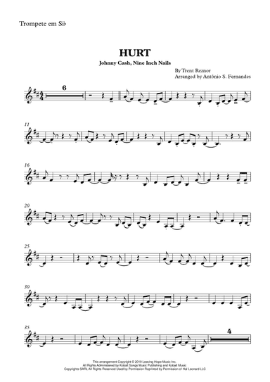 Hurt (arr. Antônio S. Fernandes)