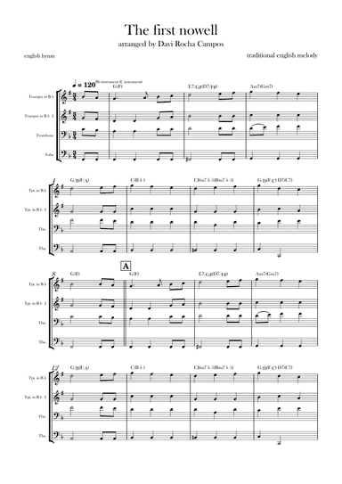 The First nowell (arr. Davi Rocha Campos)