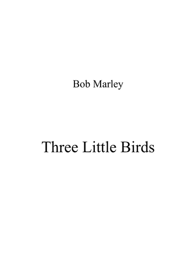 Three Little Birds (arr. MProducer)