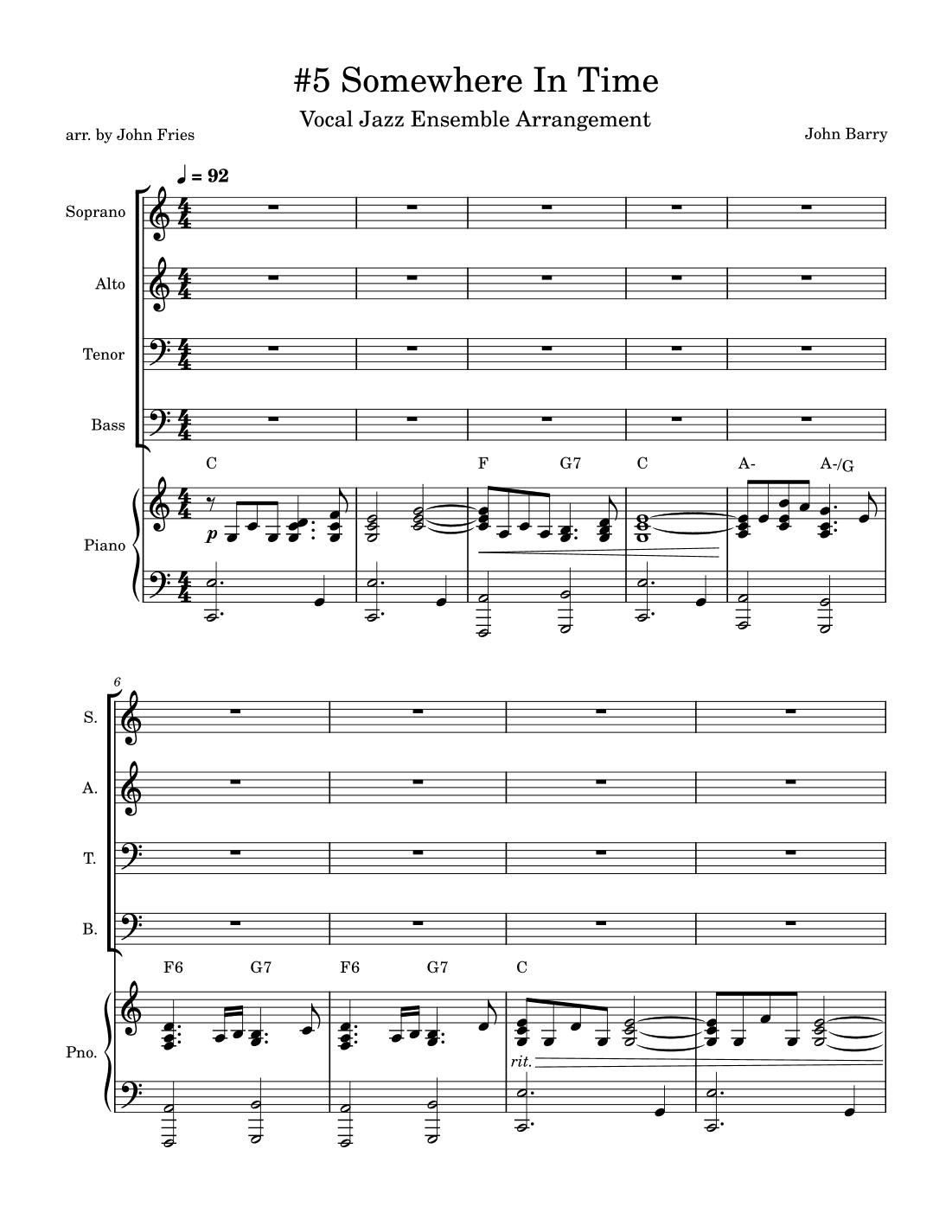 Somewhere In Time (arr. John Fries)